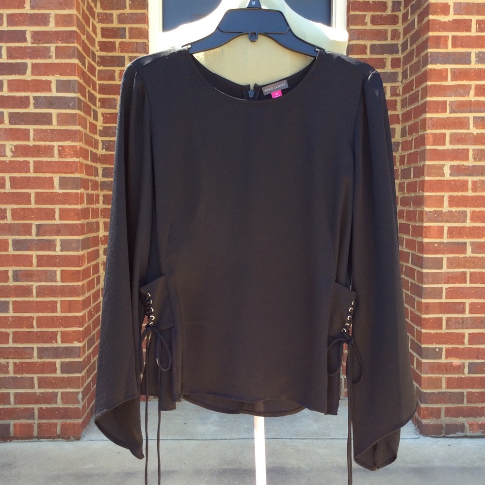 Vince Camuto Black Blouse. NWT